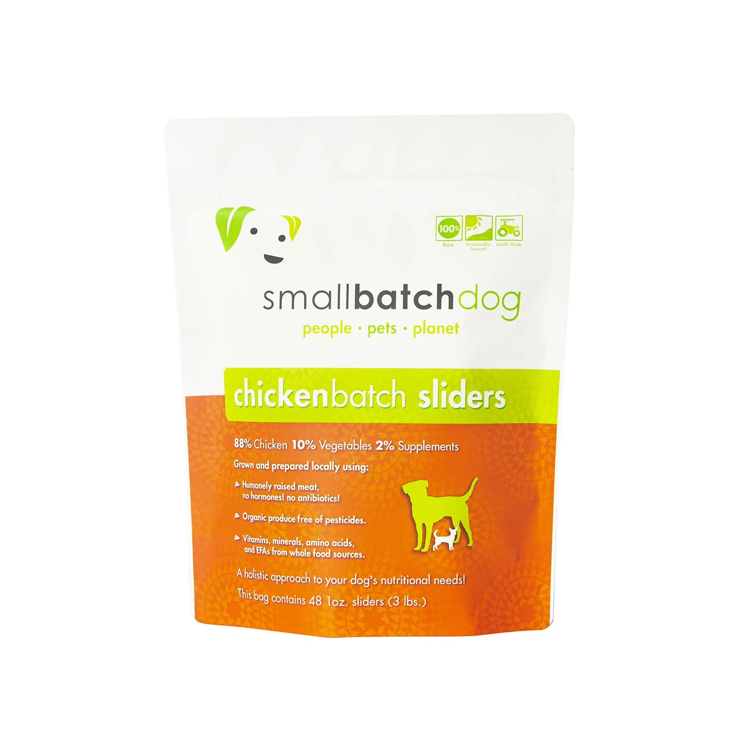 SmallBatch Dog Chicken Sliders 3lb
