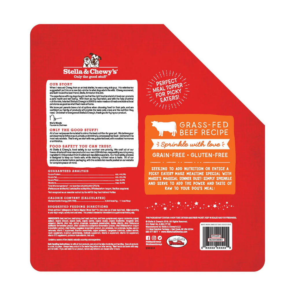 Stella & Chewy's Dinner Dust Beef 7oz - Image 2