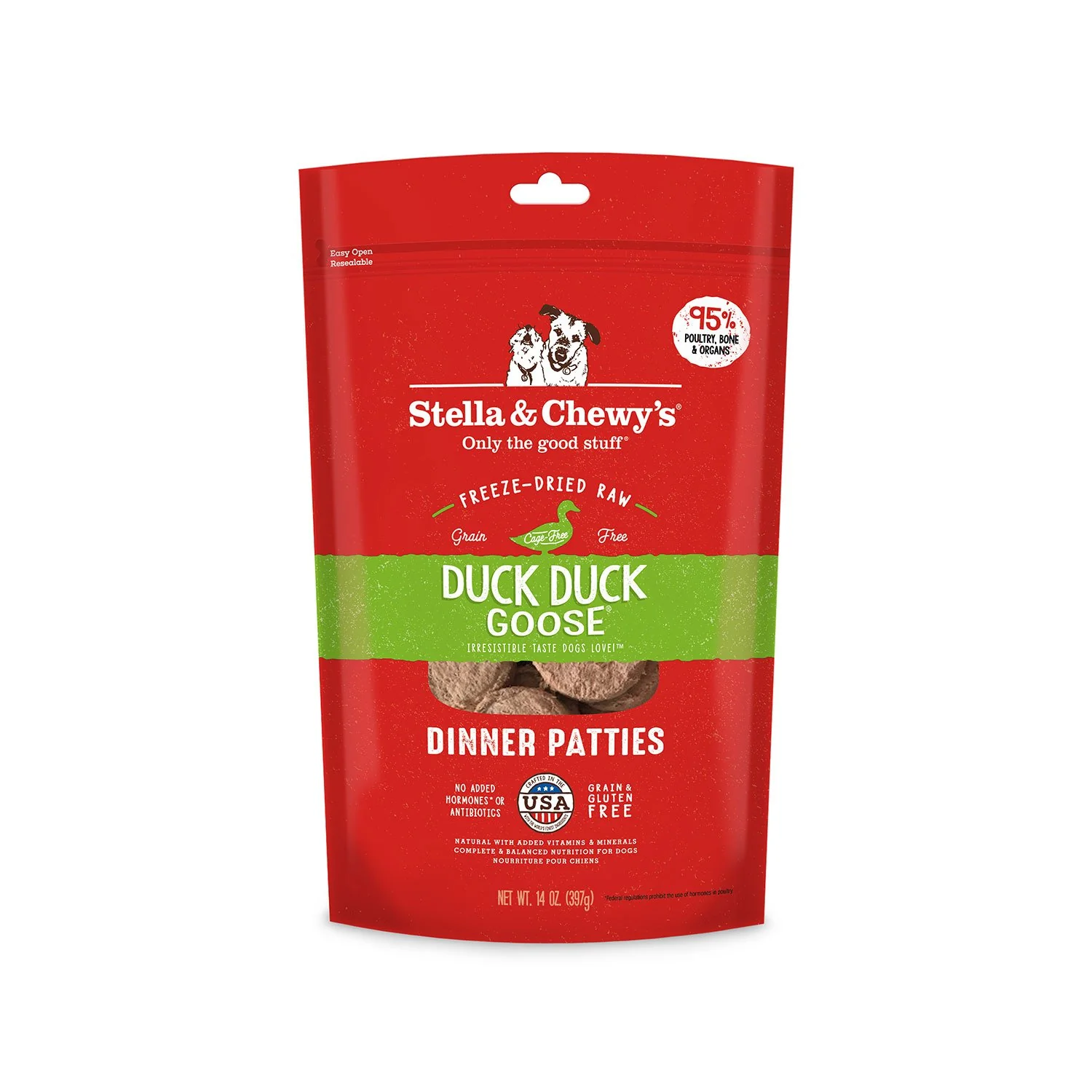 Stella & Chewy's Dog Freeze Dried Duck Duck Goose