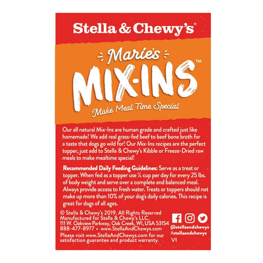 Stella & Chewy's Dog  Marie's Mix-Ins Beef & Pumpkin - Image 2