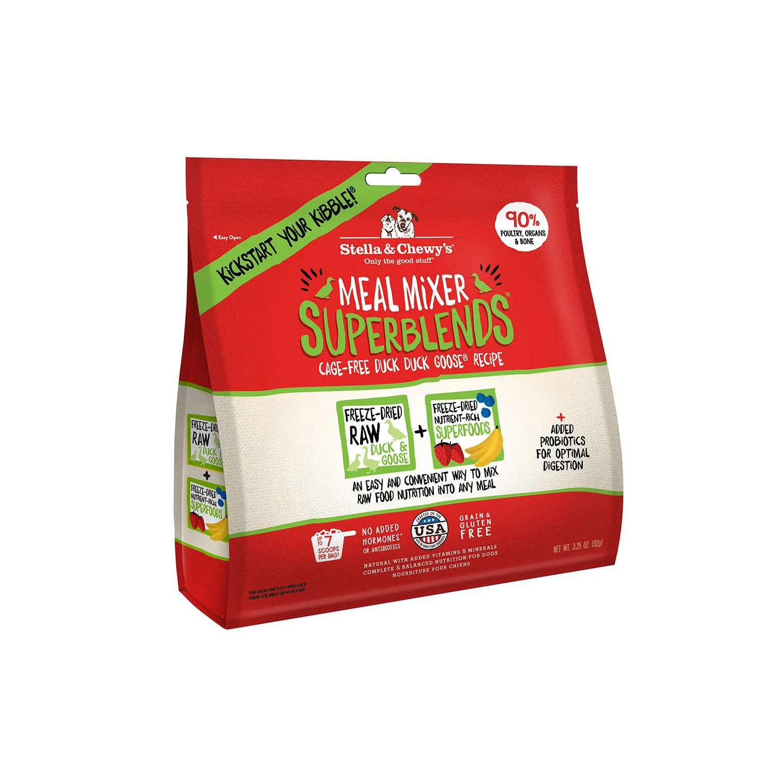 Stella & Chewy's Dog Meal Mixer Superblends Duck