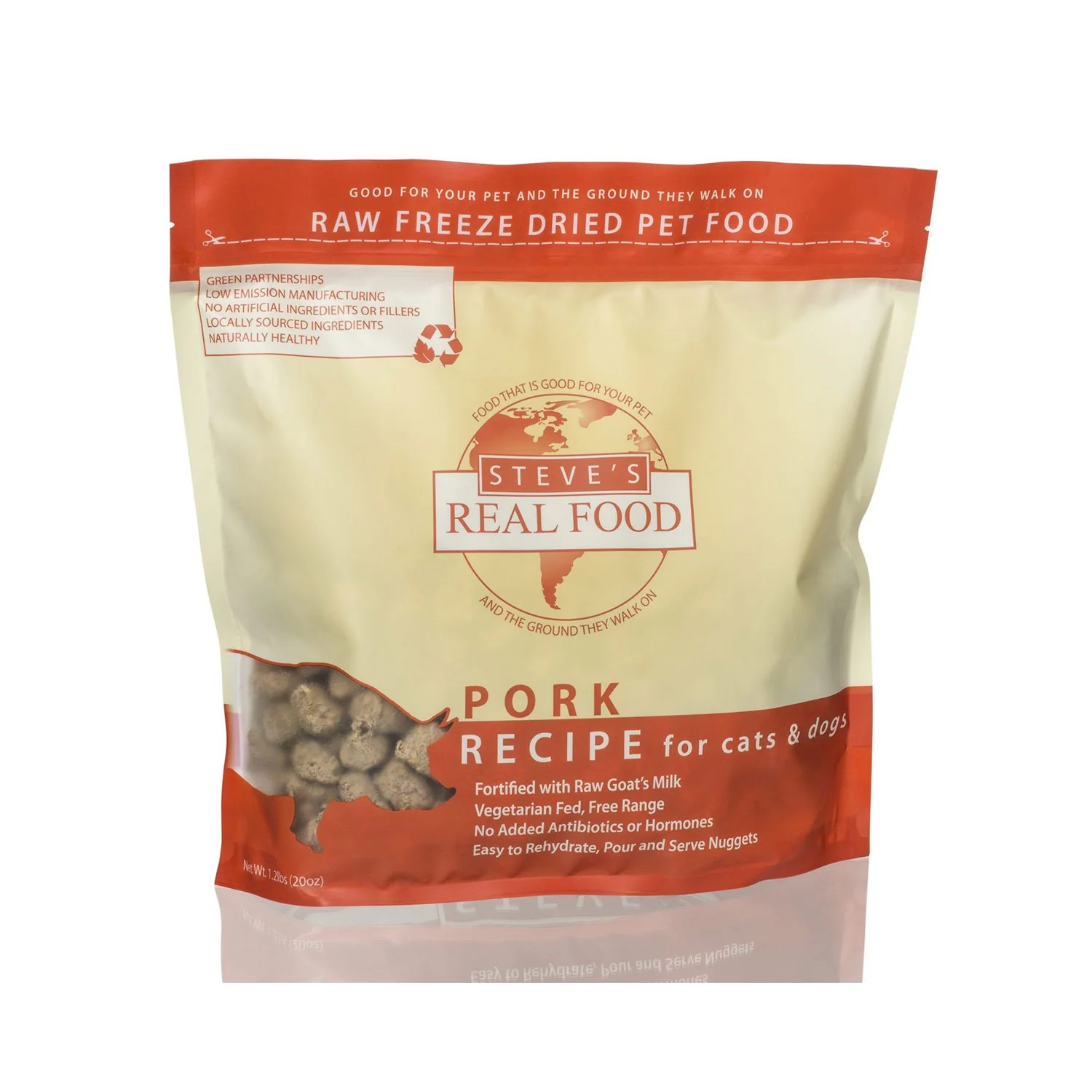Steves Freeze Dried Pork 1.25lb