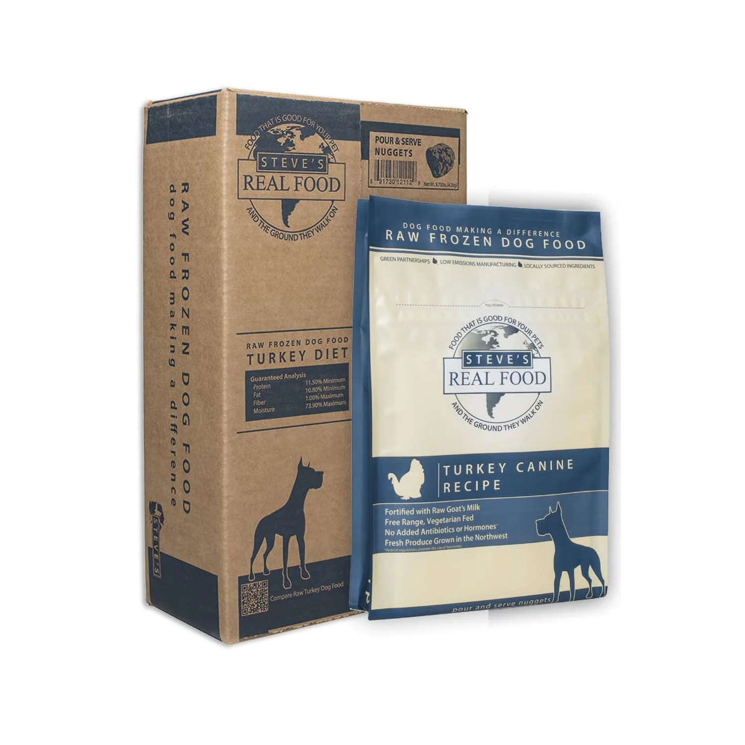 Steve's Real Food Raw Turkey 9.75lb