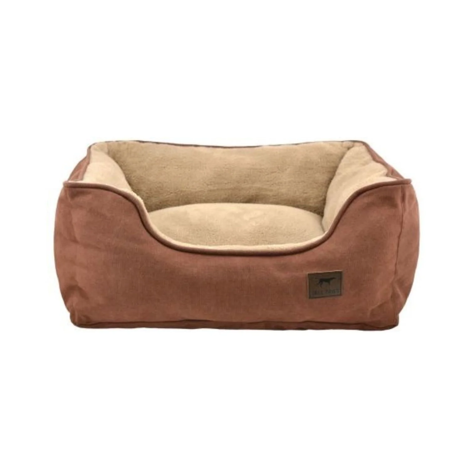 Tall Tails Bolster Bed Brown