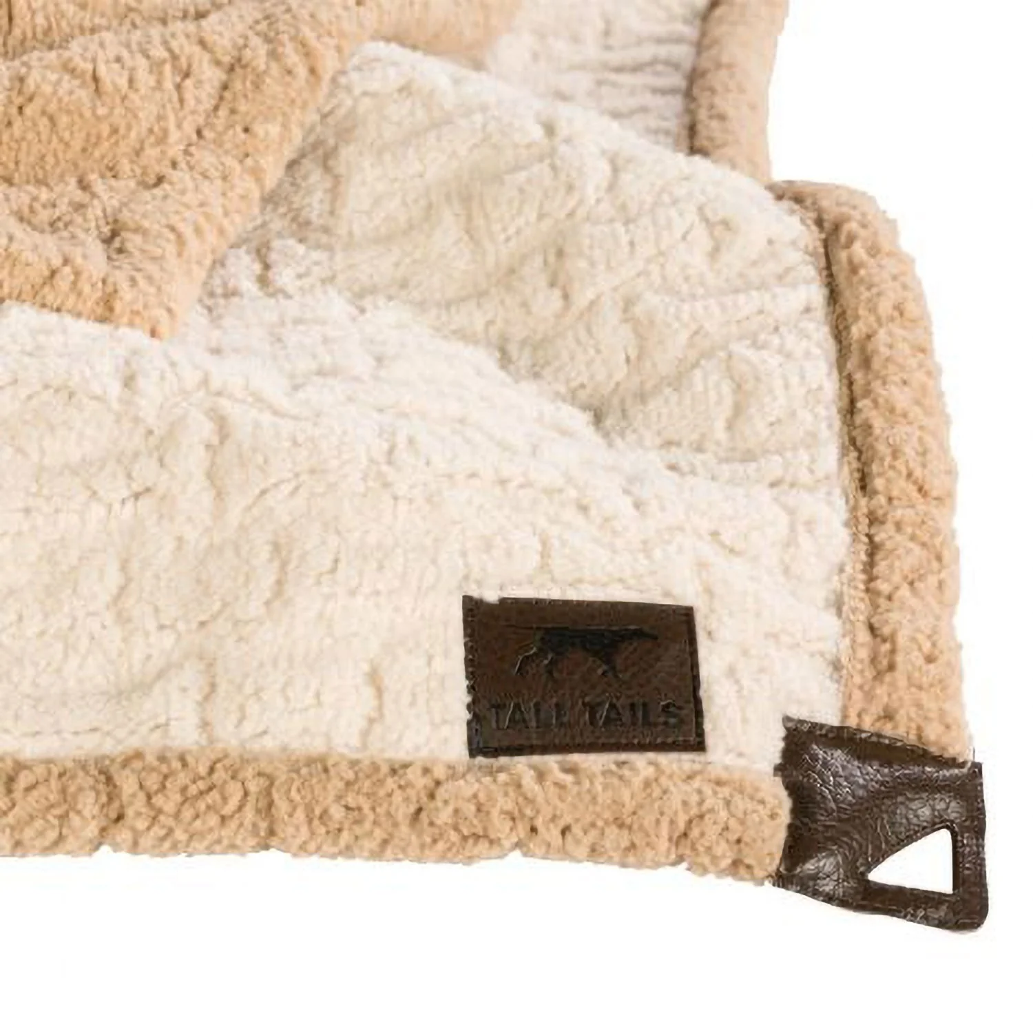 Tall Tails Micro Sherpa Blanket Cream 30 x 40 - Image 2