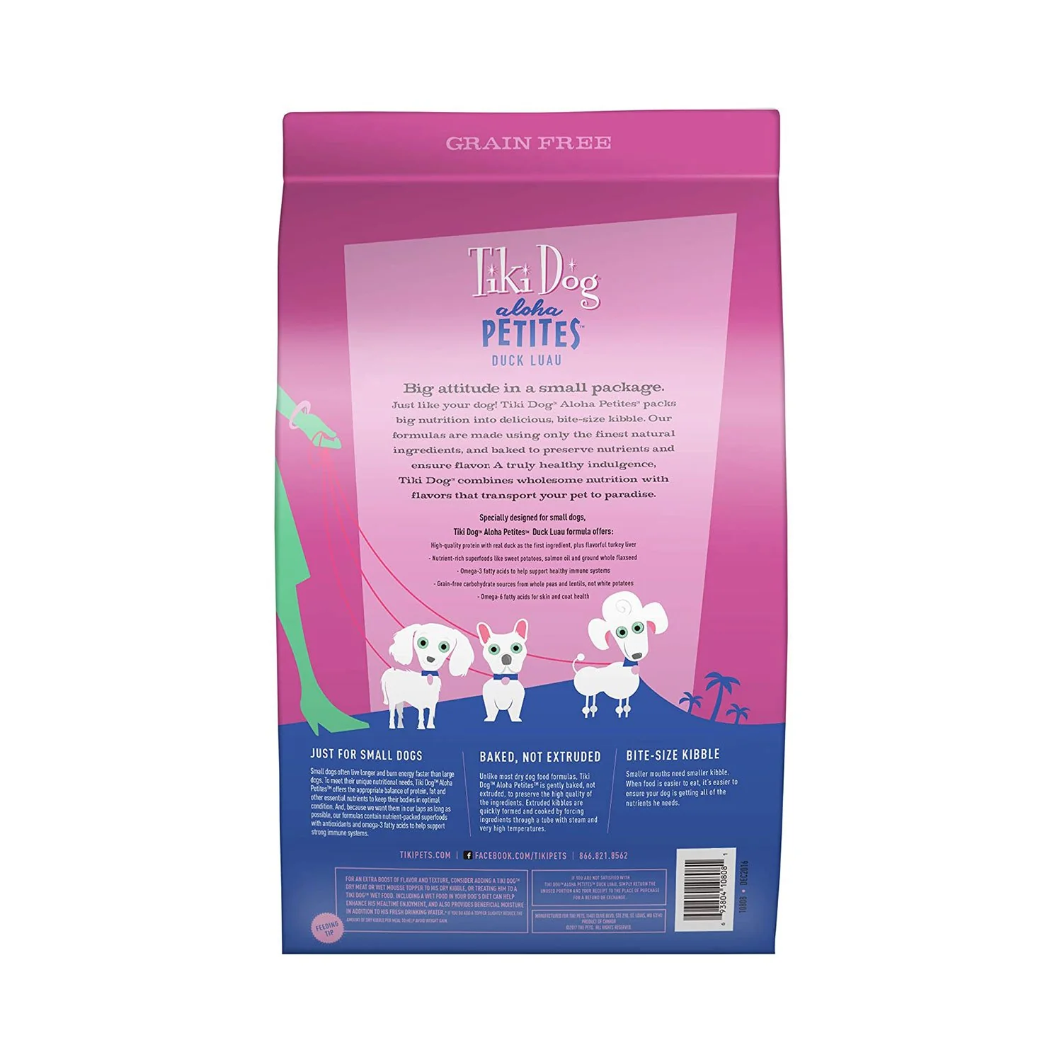 Tiki Aloha Grain Free Duck Luau Dog 3.5lb - Image 2
