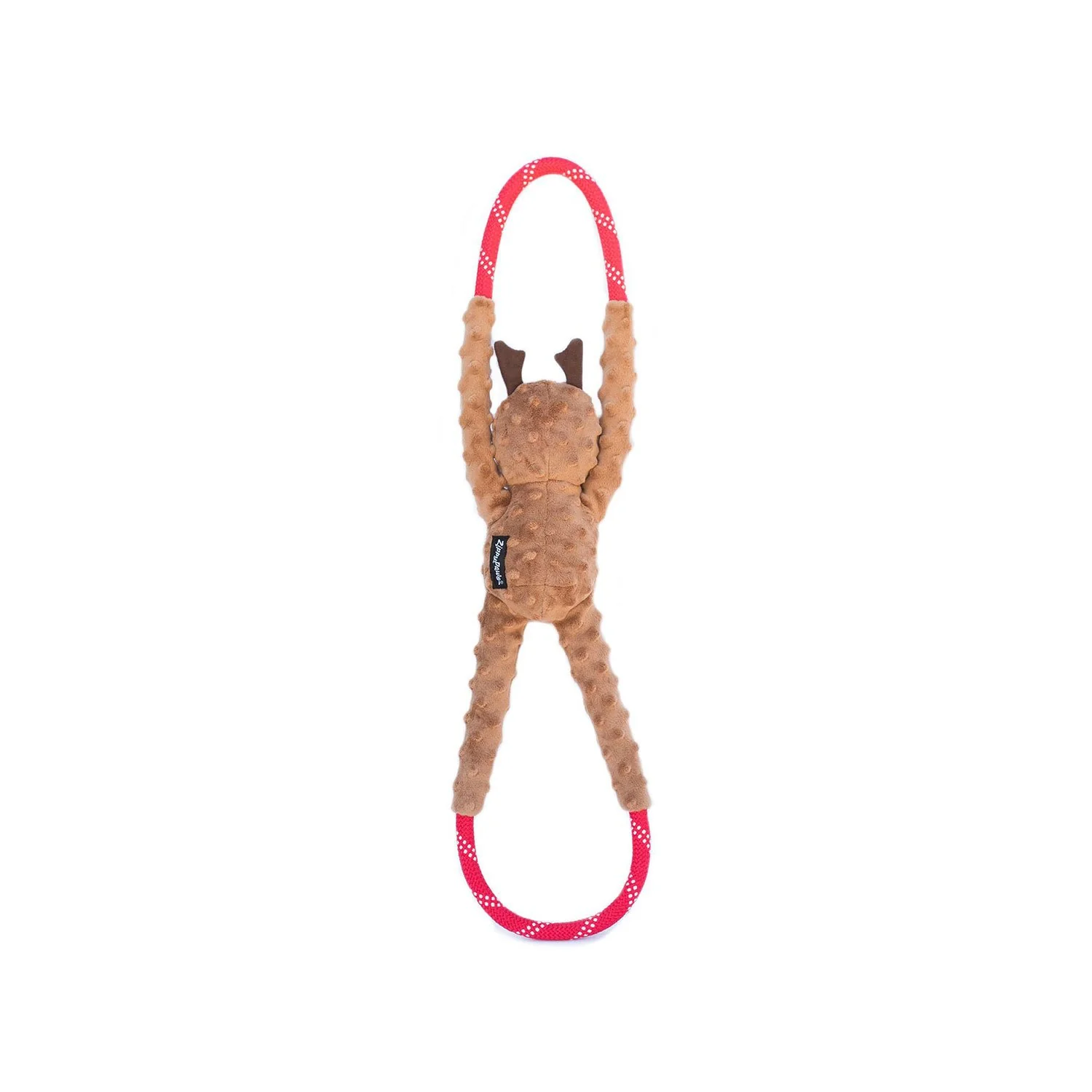 ZippyPaws Holiday RopeTugz Reindeer - Image 2