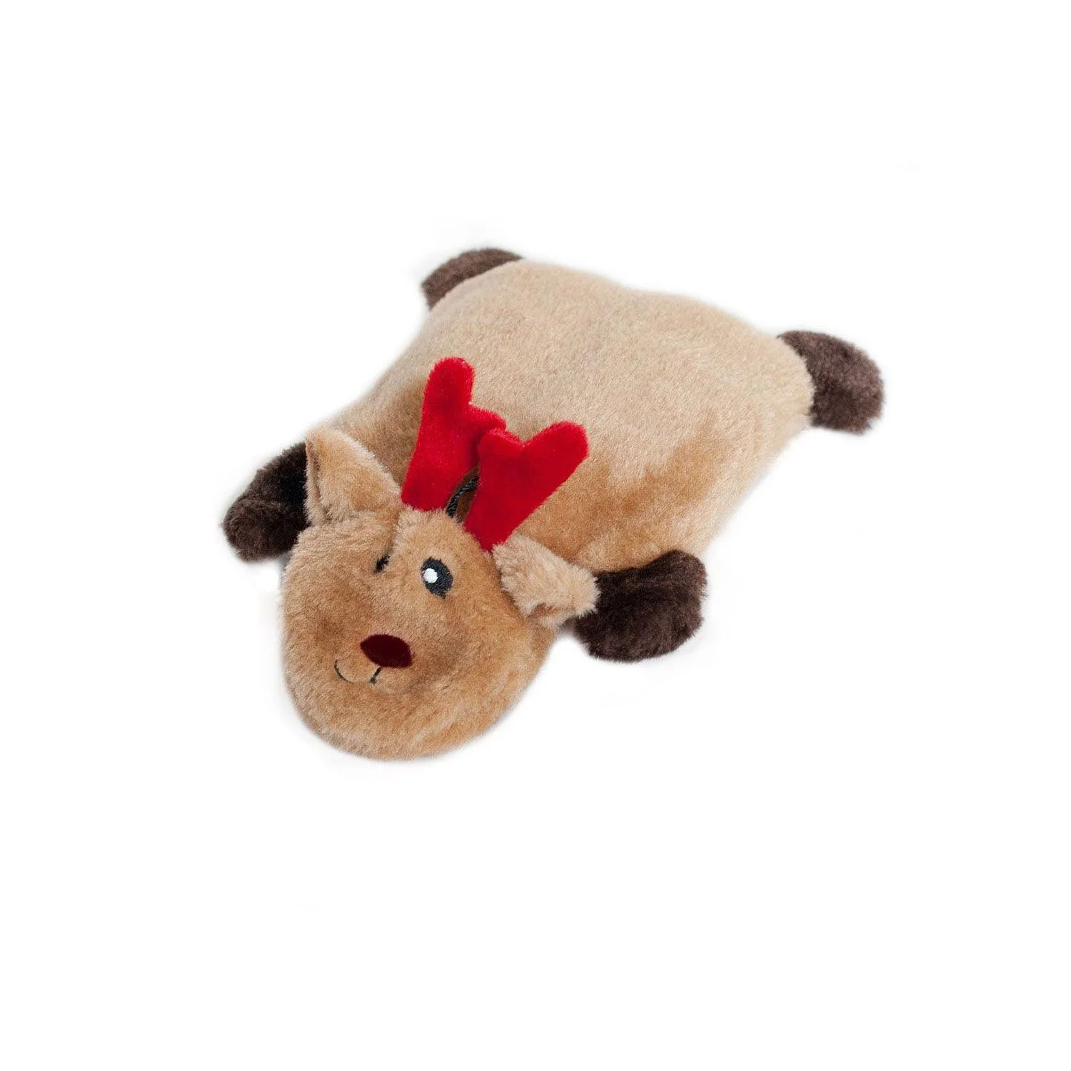 ZippyPaws Holiday Squeakie Pad Reindeer - Image 2