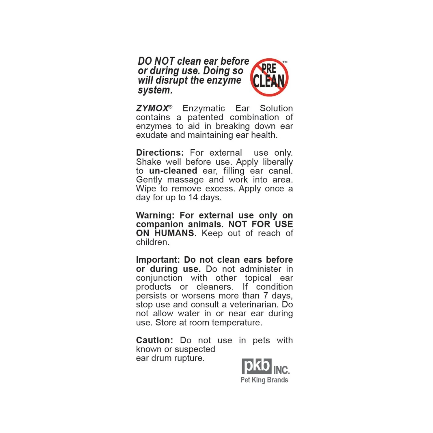 Zymox Antimicrobial Enzymatic Ear Solution 1.25oz - Image 3